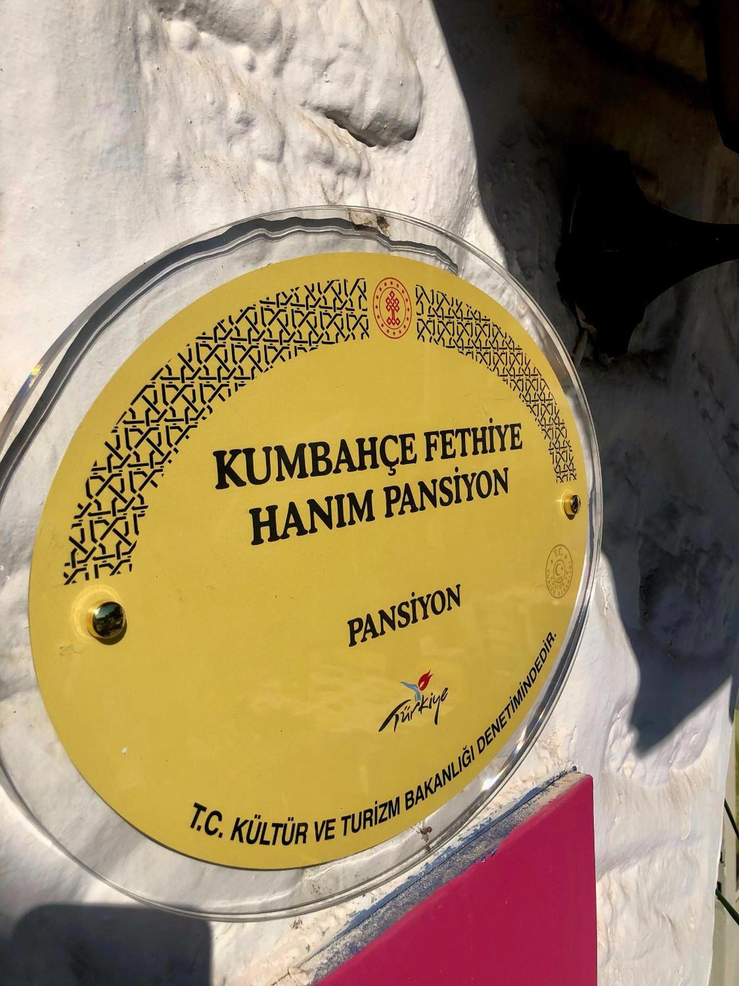 Kumbahce Fethiye Hanim Pansiyon Bodrum 외부 사진